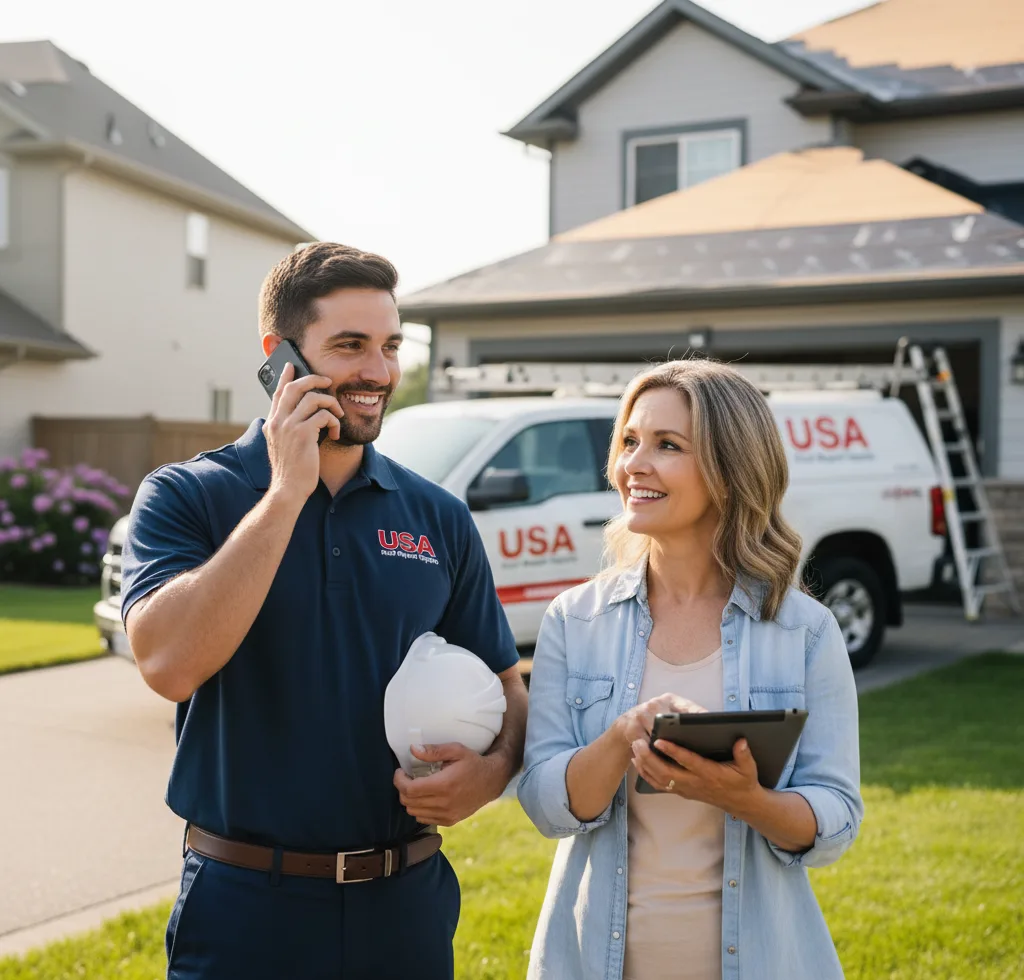 USA Roof Repair Experts customer support in Laurel